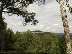 Blick zur Festung Königstein